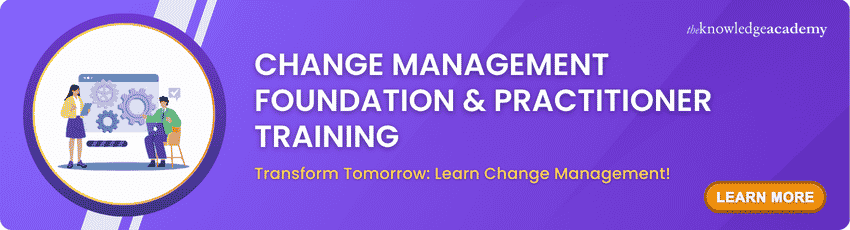 Change Management Foundation & Practitioner Change Management Foundation & Practitioner Course