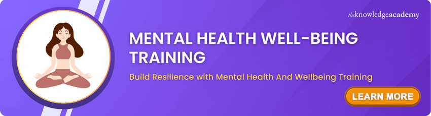 Mental Health Well-Being Training Mental Health Well-Being Training