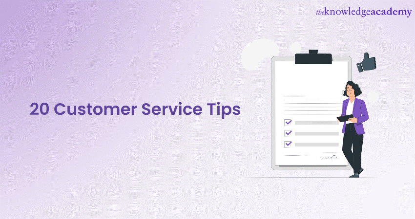 20 Customer Service Tips: An Overview 