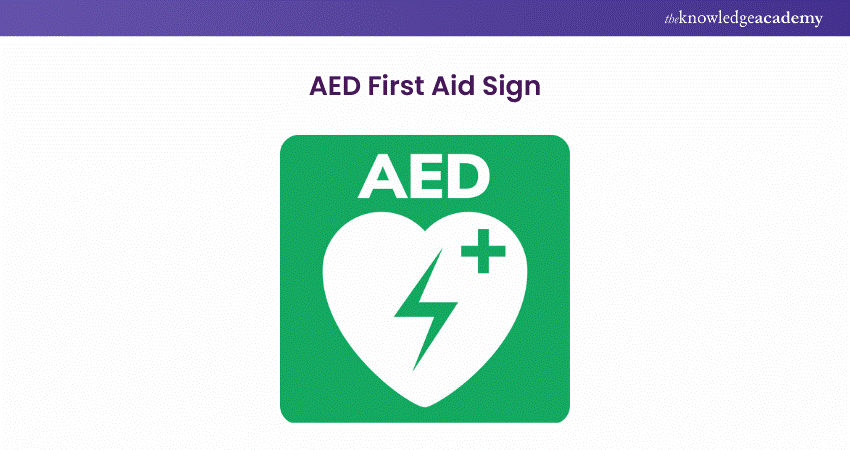 AED First Aid Sign