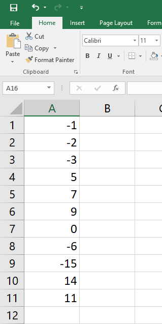 Data already input to the existing sheet
