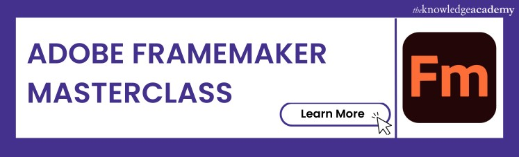 Adobe FrameMaker Masterclass