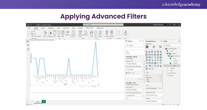 Advanced filter in Power BI