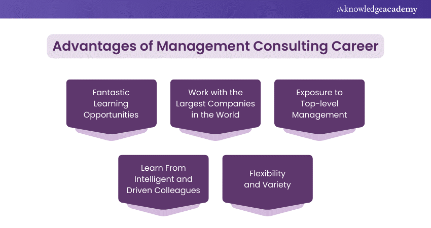 Advantages of Management Consulting career