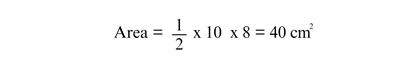 Area Formula Using One Diagonal