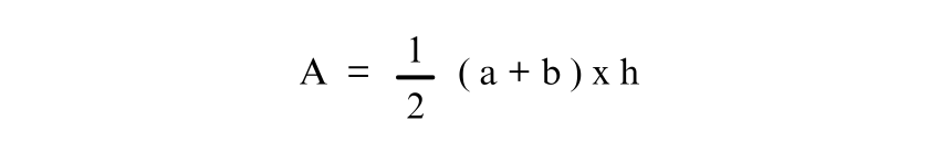 Area of Trapezium with Length and Height