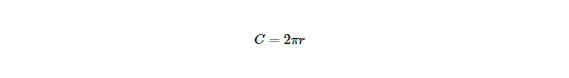 Area of a Circle Using Circumference