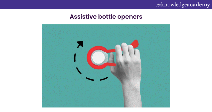 Assistive bottle openers