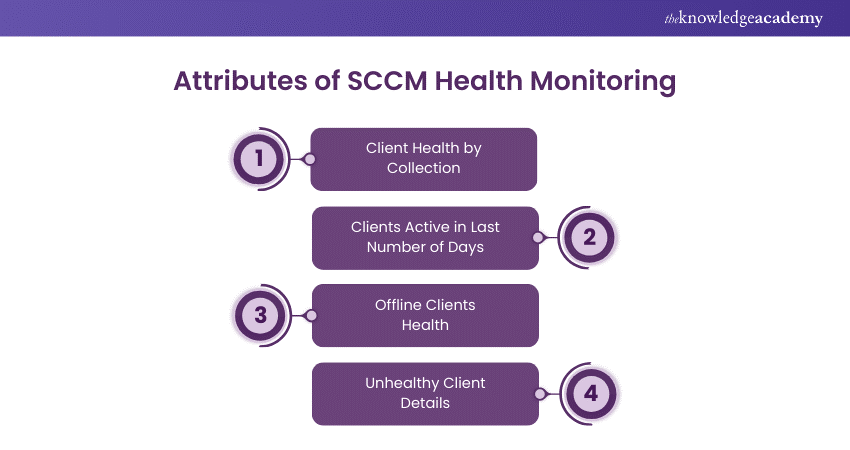 Attributes of SCCM Health Monitoring