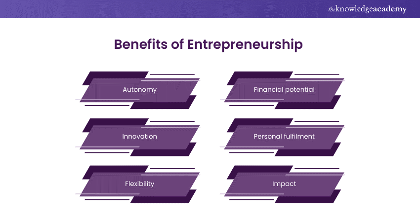 Benefits of Entrepreneurship 