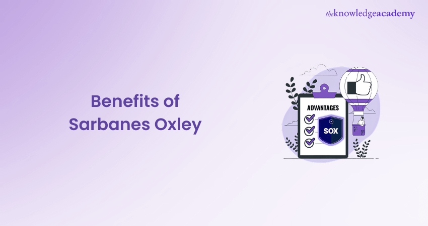 Benefits of Sarbanes Oxley