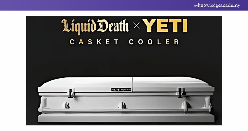 Liquid Death's Casket Cooler Collaboration