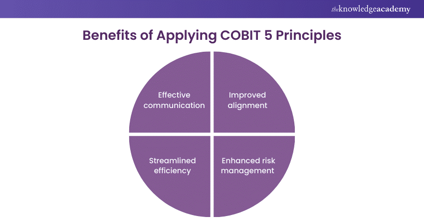 Benefits of applying COBIT 5 Principles 