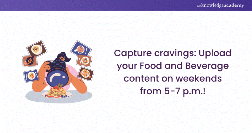 Best Time to Upload Food and Beverage Content