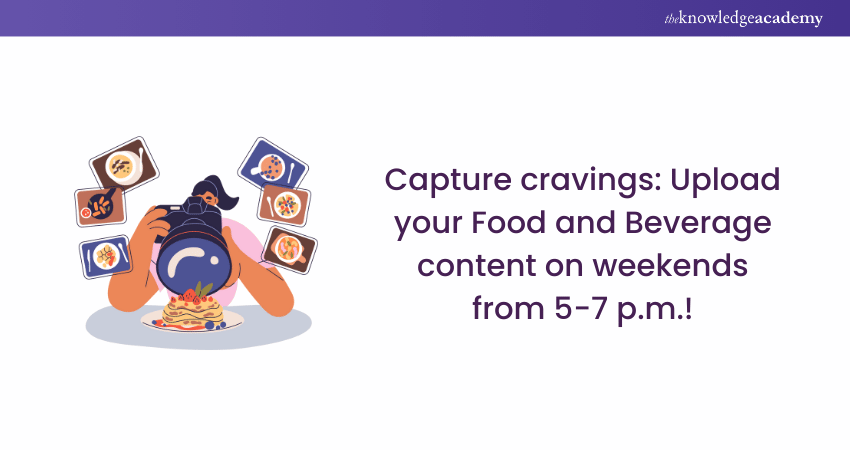 Best Time to Upload Food and Beverage Content