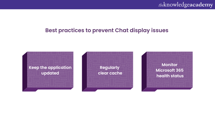 Best practices to prevent Chat display issues