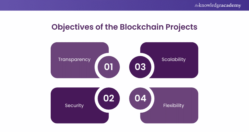 Objectives of the Blockchain Projects