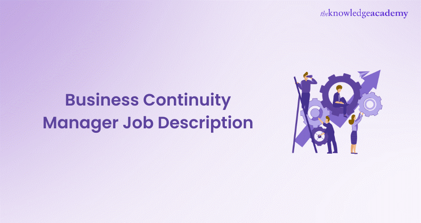 Business Continuity Manager Job Description