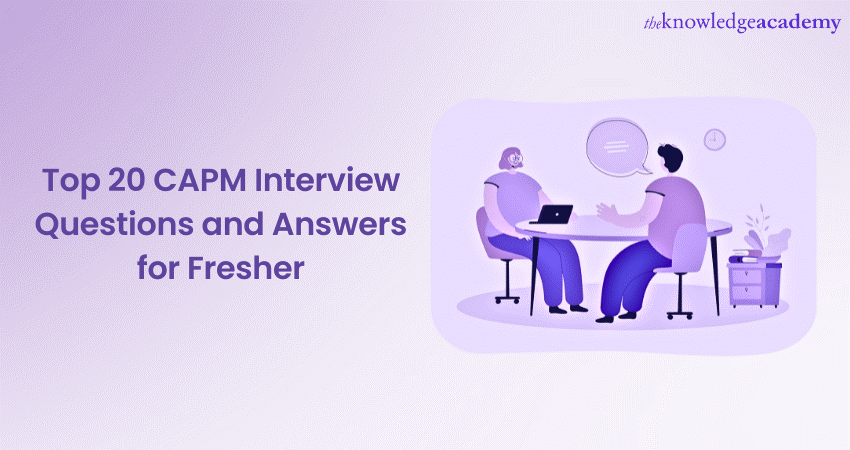 CAPM Interview Questions and Answers 