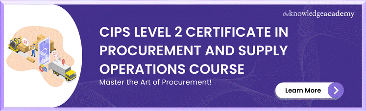 CIPS Level 2 Certificate In Procurement And Supply Operations Course