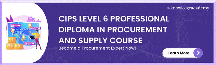 CIPS Level 6 Professional Diploma In Procurement And Supply Course