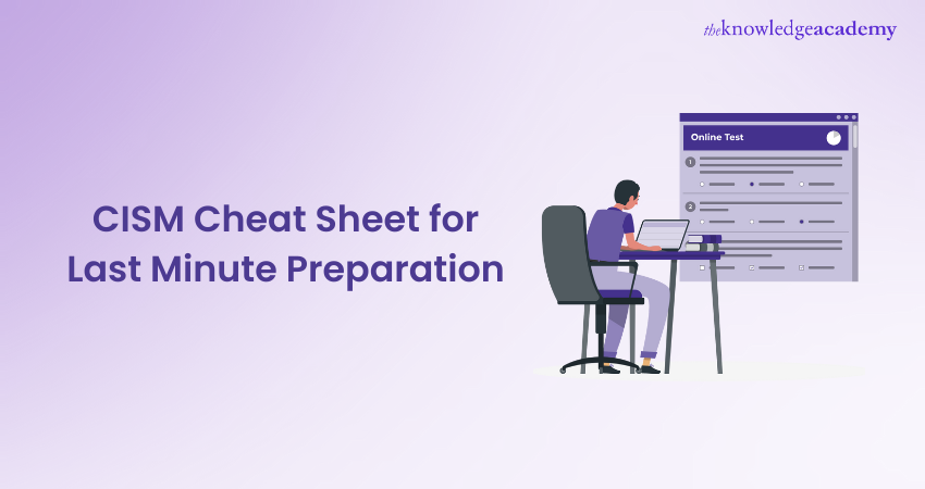 CISM Cheat Sheet for Last-minute Preparation