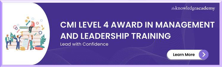 CMI Level 4 Award in Management and Leadership  