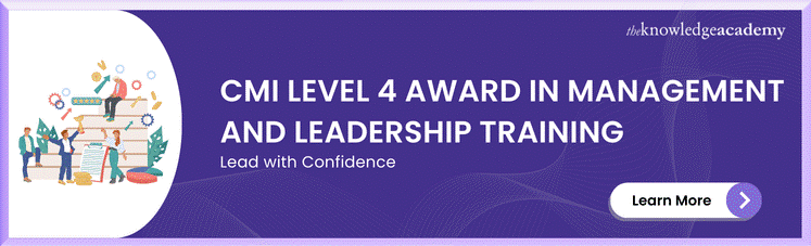 CMI Level 4 Award in Management and Leadership