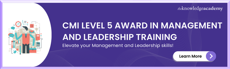 CMI Level 5 Award in Management and Leadership Training