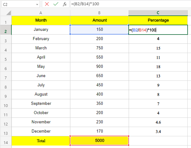 how-to-use-percentage-formula-in-excel-excel-percentage-formula