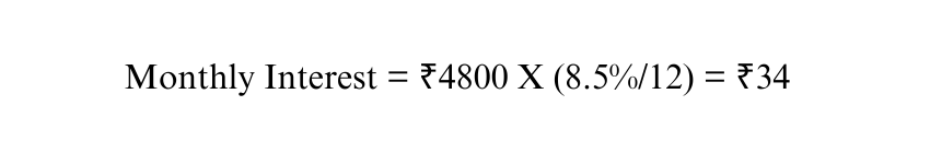 Calculating Interest