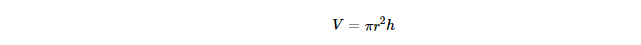 Calculating by Using the Volume Formula 