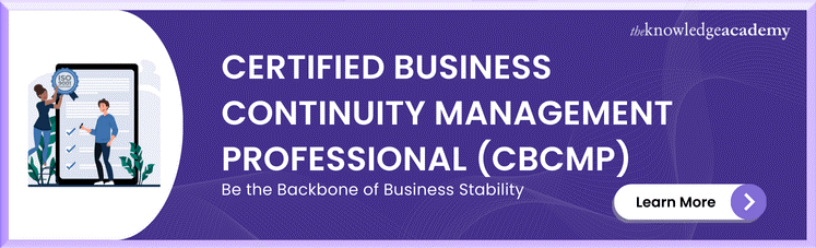 Certified Business Continuity Management Professional (CBCMP) 