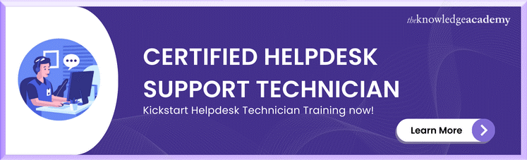 Certified Helpdesk Support Technician 