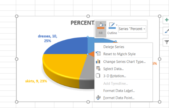 How To Make A Pie Chart In Excel Ms Excel Pie Chart 3077