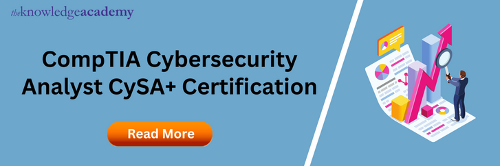 CompTIA  Cybersecurity Analyst CySA+ Certification