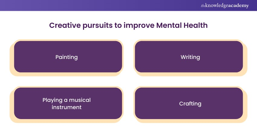 Creative pursuits to improve Mental Health