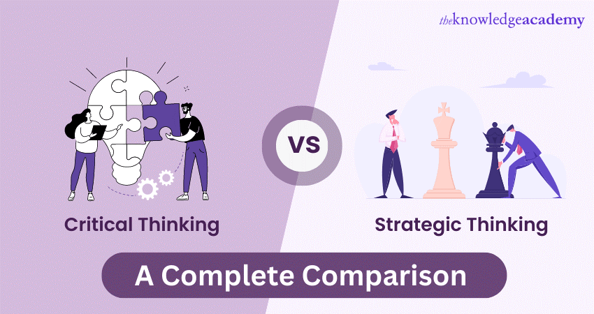 difference between strategic thinking and critical thinking