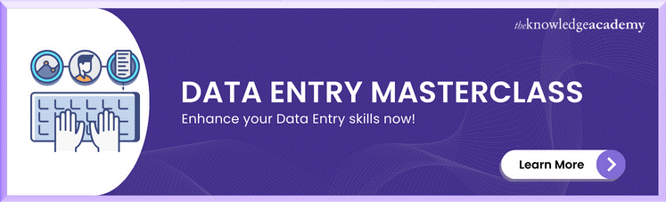 Data Entry Masterclass 