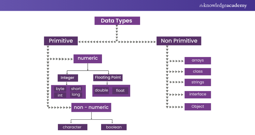 Data Type categories 