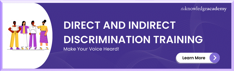  Direct And Indirect Discrimination Training