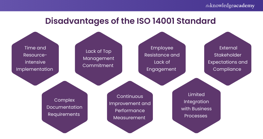 Disadvantages of the ISO 14001 Standard