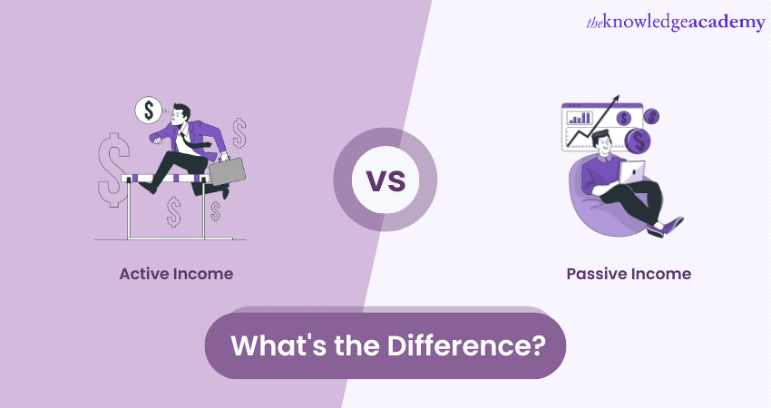 Discussing the difference between Active Income vs Passive Income