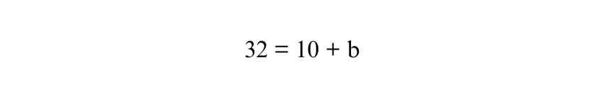 Dividing both sides of equation by 2