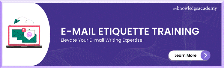 E-mail Etiquette Training