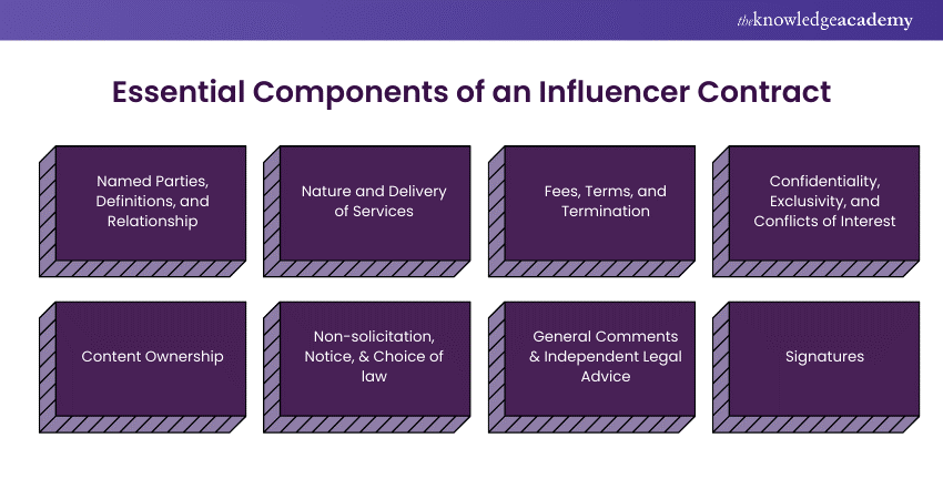 Elements of Influencer Contracts