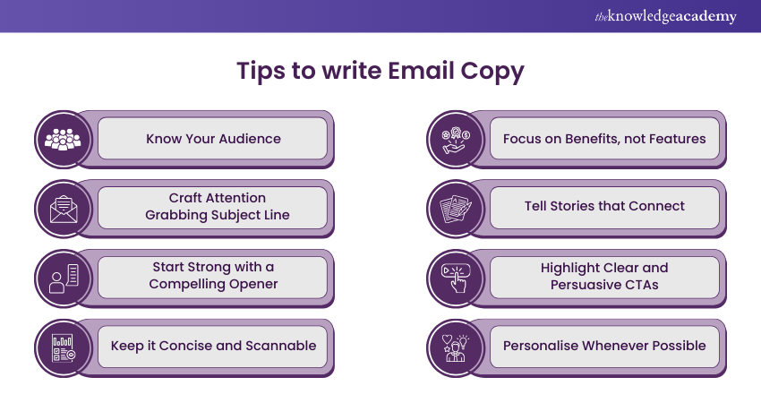 Email Copywriting Tips