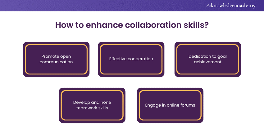 Enhancing your collaborative skills
