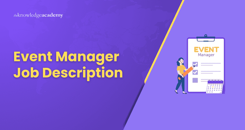 Event Manager Job Description Event Manager Job Description