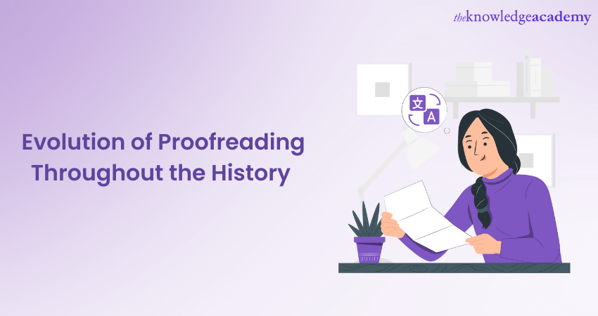 Evolution of Proofreading Throughout the History 